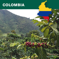 Hand-roasted Colombia coffee