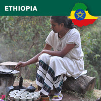 Hand-roasted Ethiopia coffee