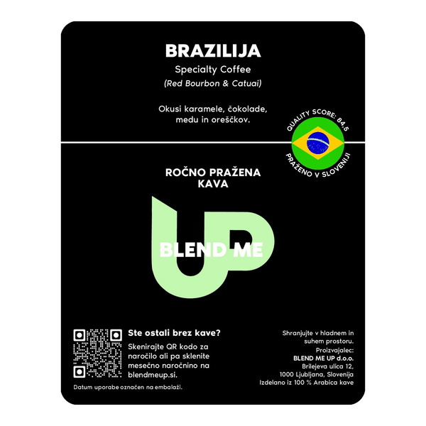 Hand-roasted coffee Brazil