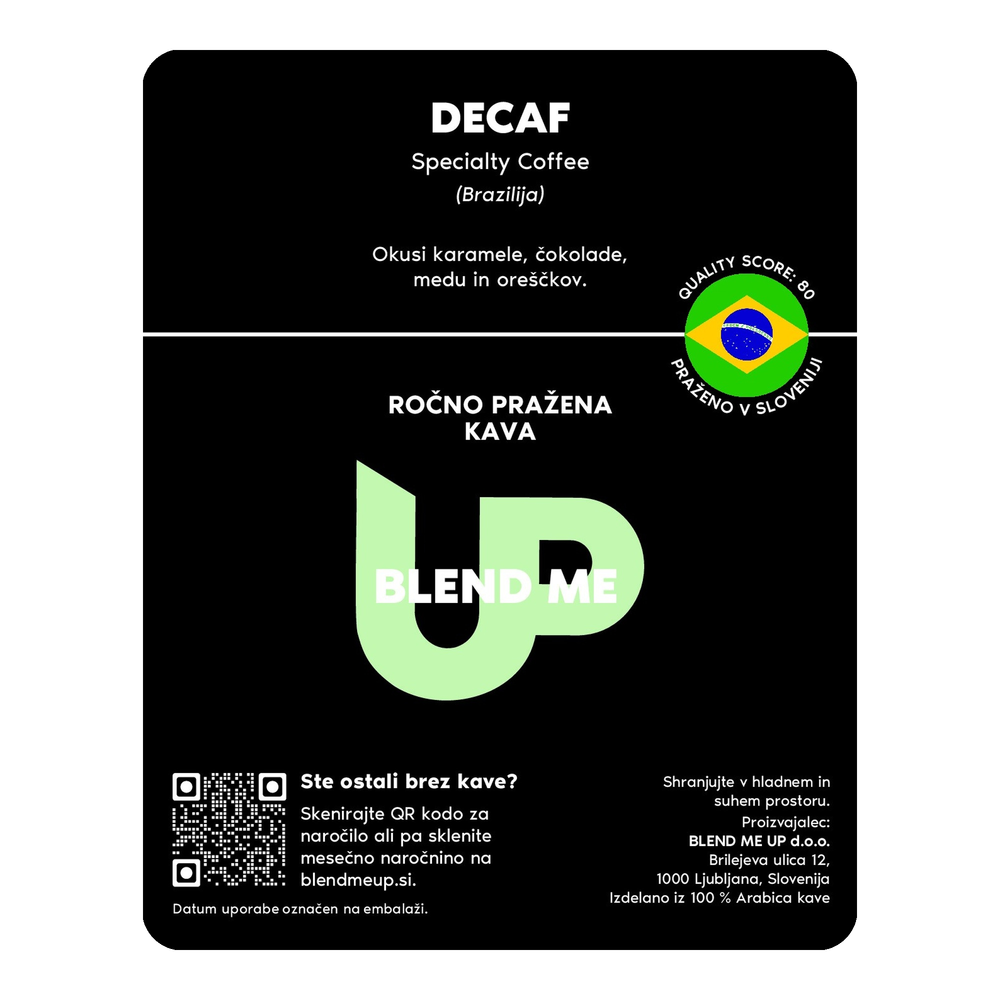 Hand-roasted Decaf coffee