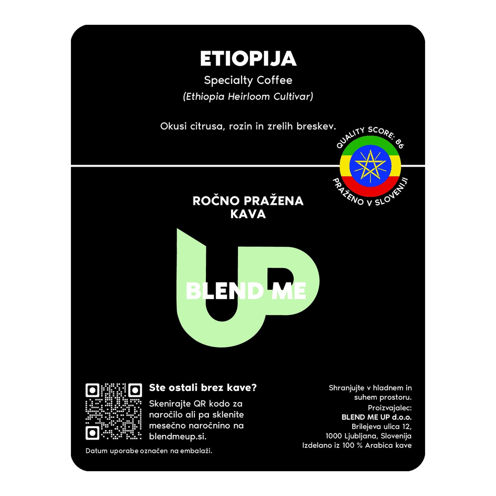 Hand-roasted Ethiopia coffee