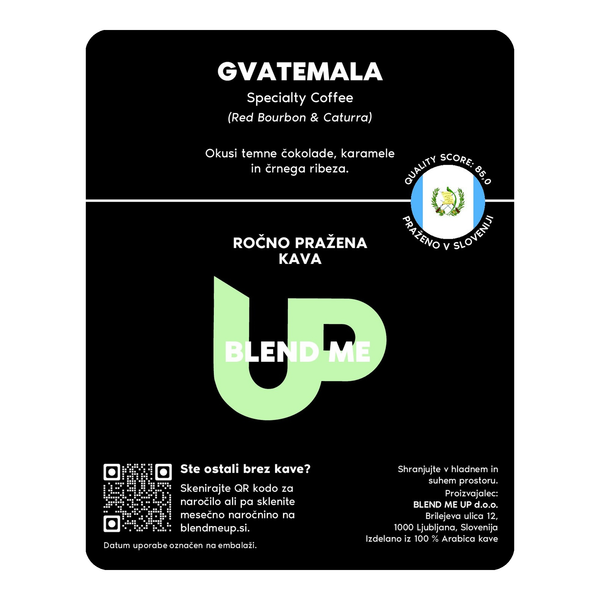 Hand-roasted coffee Guatemala