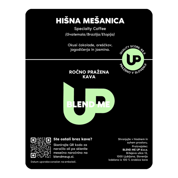 Hand-roasted coffee House Blend
